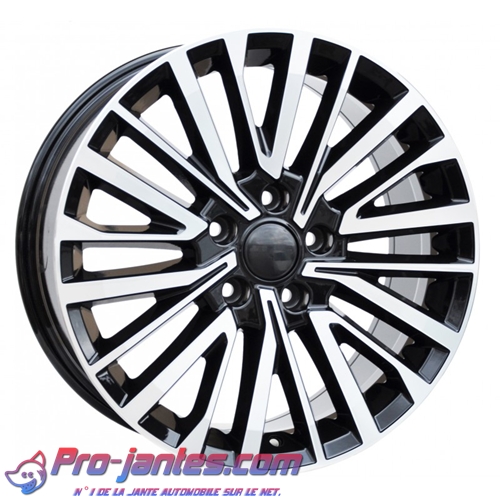 Pack jantes Volkswagen TRANSPORTER T5 T6 AMAROK Noir/polish 20"pouces