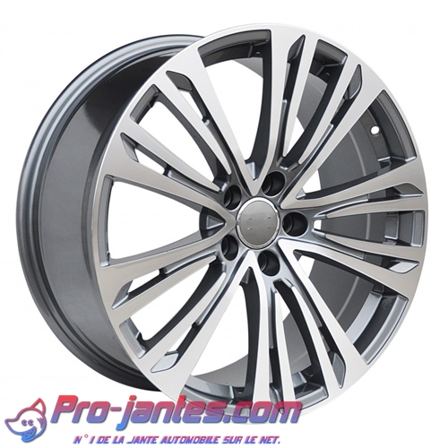 Pack jantes pour Audi Q5 A4 A5 A6 C7 A7 A8 Gun/metal 19"pouces