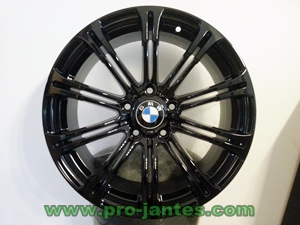 Pack jantes Bmw Evo black gloss serie 1-3- E46 E90 E91 E92 E93 E188 E187 Z3 Z4 18"pouces