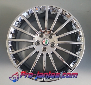 Pack jantes look Alfa Romeo GT Chrome 17"pouces