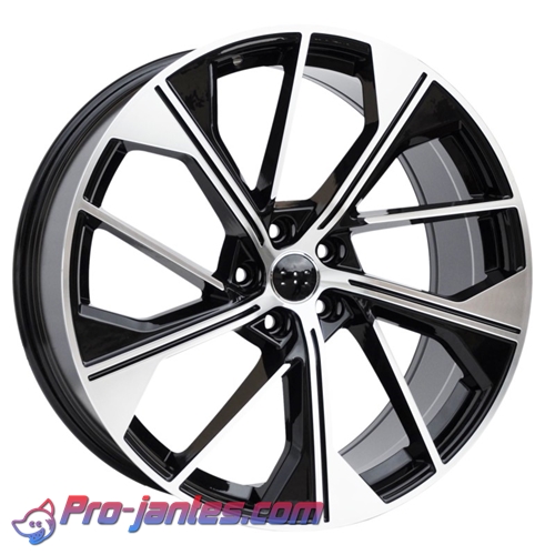 Pack jantes Audi Q5 Q7 Q8 SQ7 SQ8 RSQ8 Noir/Polish 20"pouces