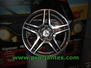 Pack jantes Mercedes 17'' ou 18'' pouces look AMG Classe C E S Clk Sport