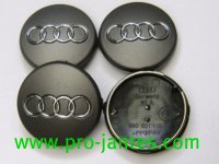 4 logos audi pour A3 A4 A5 A6 A8  60mm Titanium