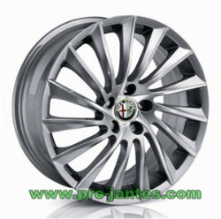 Pack jantes alfa romeo GIULIETTA-159 black line 18''pouces (Silver/polish)