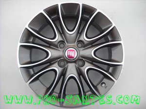 Pack jantes fiat grande punto Evo 15 pouces