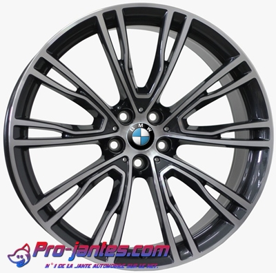 Pack jantes Bmw serie X3 X4 Anthracite Polish 21"pouces