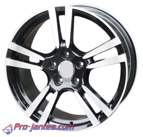 Pack jantes porsche Cayenne black/polish 20''pouces