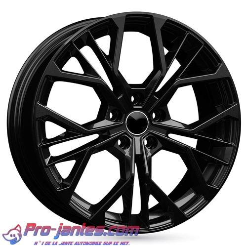 Pack jantes pour Mini cooper-S Noir brillant 17"pouces