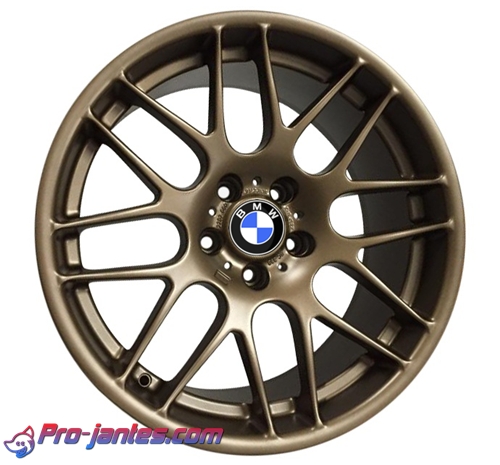 Pack jantes Bmw Csl concave bronze satin 19''pouces E90 E91 E92 F93 E46 M3