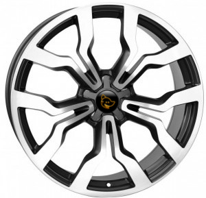 Jante Audi R8 Black/polish Largeur 8.5x19-ET34-PCD5X112-CENTRE57.1