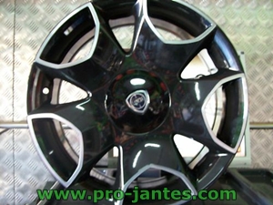 Pack jantes lancia delta JTD Multiair TB MJ 16V MTA 1.4 1.6 1.9 2.0 black 17''pouces