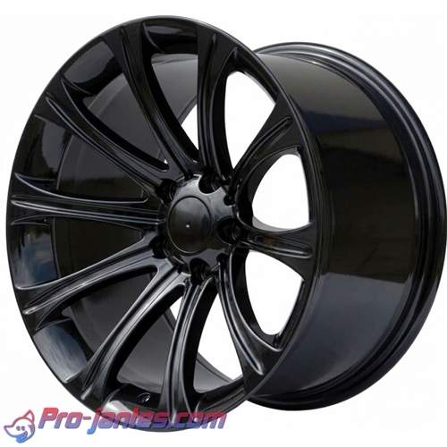 Pack jantes Bmw Style 166 Noir s&eacute;ries 5-7 E32 E38 E39 E60 E61 M5 19"pouces