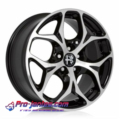 Pack jantes Alfa Romeo Stelvio 20"pouces noir/polish