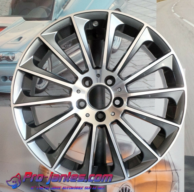 Pack jantes Mercedes CLA anthracite/polish 18"pouces