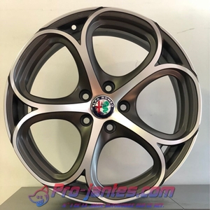 Pack jantes pour alfa romeo Giulia Giulietta Stelvio Brera 159 18"pouces