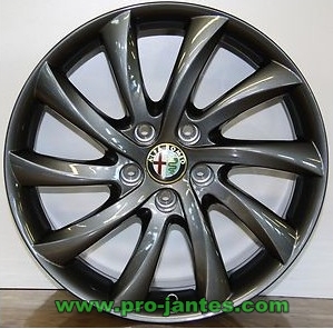 Pack jantes alfa romeo giulietta et 159 pack sport Original 17"pouces anthracite