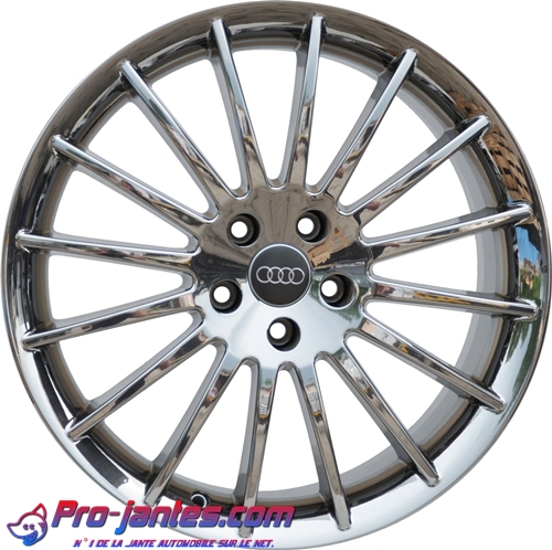 Pack jantes pour Audi A3 A4 S4 A5 S5 A6 S6 A7 S7 A8 S8 TT Q2 Q3 Q5 Q7 Chrome 19"pouces