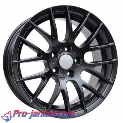 Pack jantes Bmw M359/CSL pour s&eacute;rie 5-7 F10 F30 F31 Noir/satin 18"pouces
