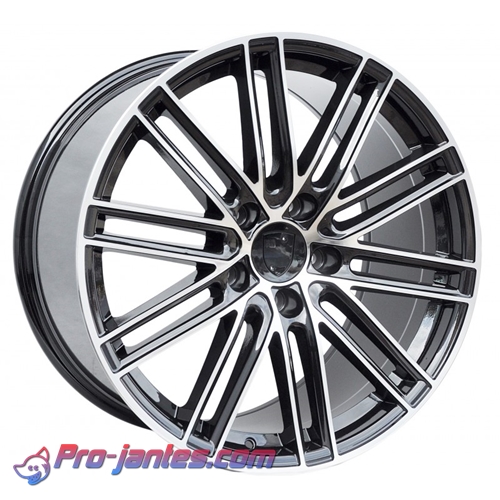 Pack jantes Porsche Cayenne panamera Noir/polish 20''pouces