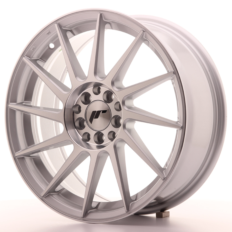 Pack jantes Japan Racing JR22 17x7 ET25 4x100/108 Silver