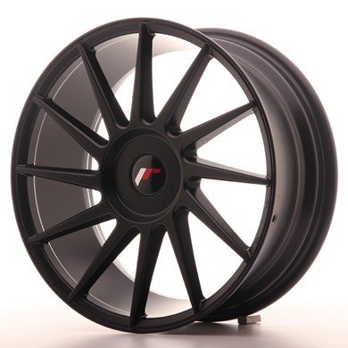 Pack jantes Japan Racing JR22 18x7,5 ET35-42 BLANK Matt Black