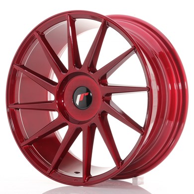 Pack jantes Japan Racing JR22 18x7,5 ET35-42 BLANK Platinum Red