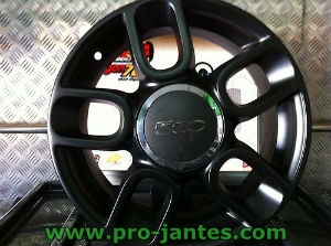 pack jantes fiat 500 black edition limité 15''pouces