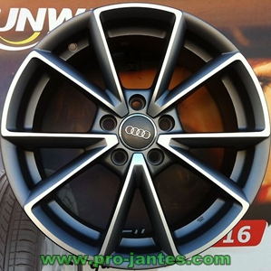 Pack jantes Audi Rs4 pour A1 A2 A3 A4 A5 A6 A7 A8 TT Q3 Q5 17"pouces