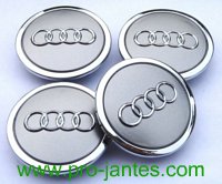 4 logos audi 69mm A3 A4 A6 A8 TT Q5 Q7