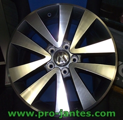 pack jantes volkswagen High line silver/diamant Golf 5.6 touran.passat 17''pouces