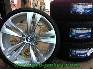 pack jantes bmw serie 5 neptun 20''pouces + pneus Altenzo 245/35X20 & 275/30X20