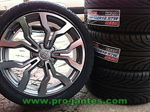 pack jantes audi R8 A3, A4, A5, A6, A8,TT 18''pouces + Pneus Falken Fk452 245/40zr18