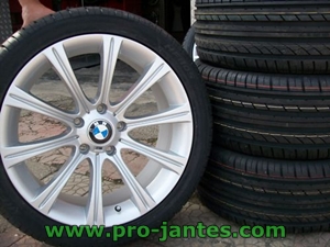 pack jantes bmw M3 18'' pouces pour serie 3.1 touring e36 e46 e90 +pneus hifly 245/40r18