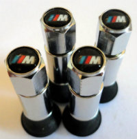 4 bouchons + valve de gonflage Bmw M3