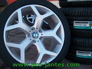 pack jantes bmw 20''pouces x5 x6+pneus bridgestone  275/40X20 & 315/35X20 Runflat