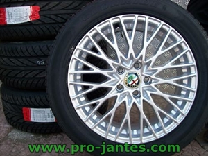 Pack jantes alfa romeo 159-brera 17 pouces+pneus 225/50X17 GOODRIDE SV 308