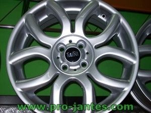 Pack jantes Mini Cooper spoke 17"pouces silver