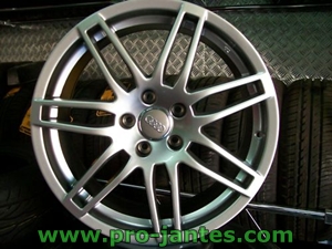 Pack jantes Audi 17'' RS4 silver pour A3 S3 A4 A6 Q5 Q3 A7 S line 8P 8KH 8D5 B5 8H7