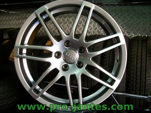 Pack jantes audi Rs4 silver pour A3 A4 A5 A6 TT s line 18"pouces