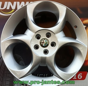pack jantes alfa romeo Original supersport  tristar 17"pouces 147/156 GT GTA GTv