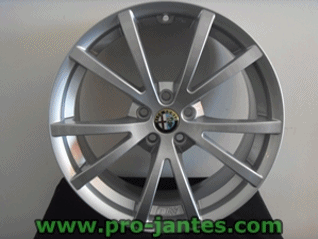 Pack jantes original Alfa romeo TI 147/156 GT GTA GTV JTdm 17''pouces