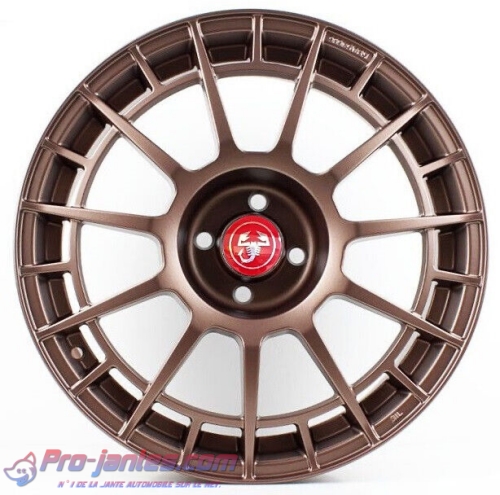 Pack jantes pour ABARTH-595-695-esseesse-compétition Bronze 17"pouces