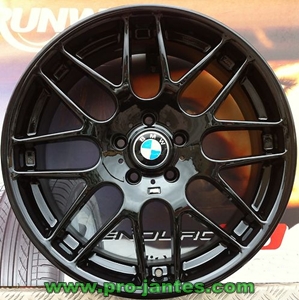 Pack jantes Bmw Csl black gloss 19''pouces e36 e46 e90 e91 e92 Z4