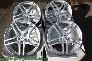 Pack jantes Mercedes AMG 20"pouces Silver CL63 ML W164