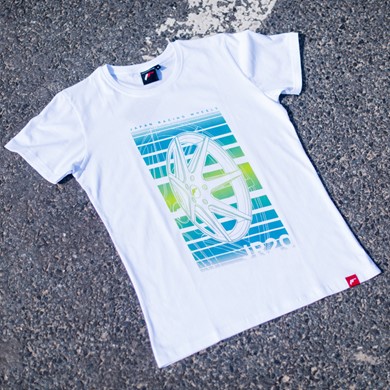 T-Shirt JR-20 Face Blanc