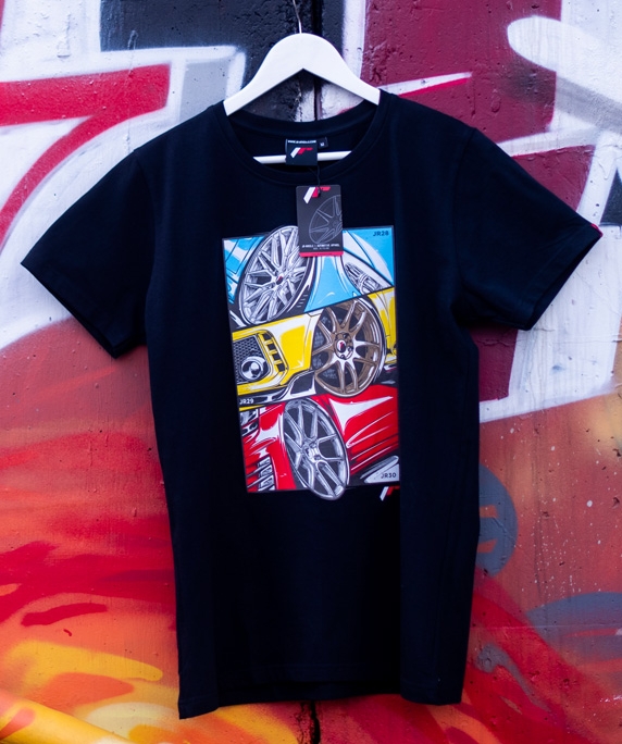 T-Shirt JR-Mix-2 Noir