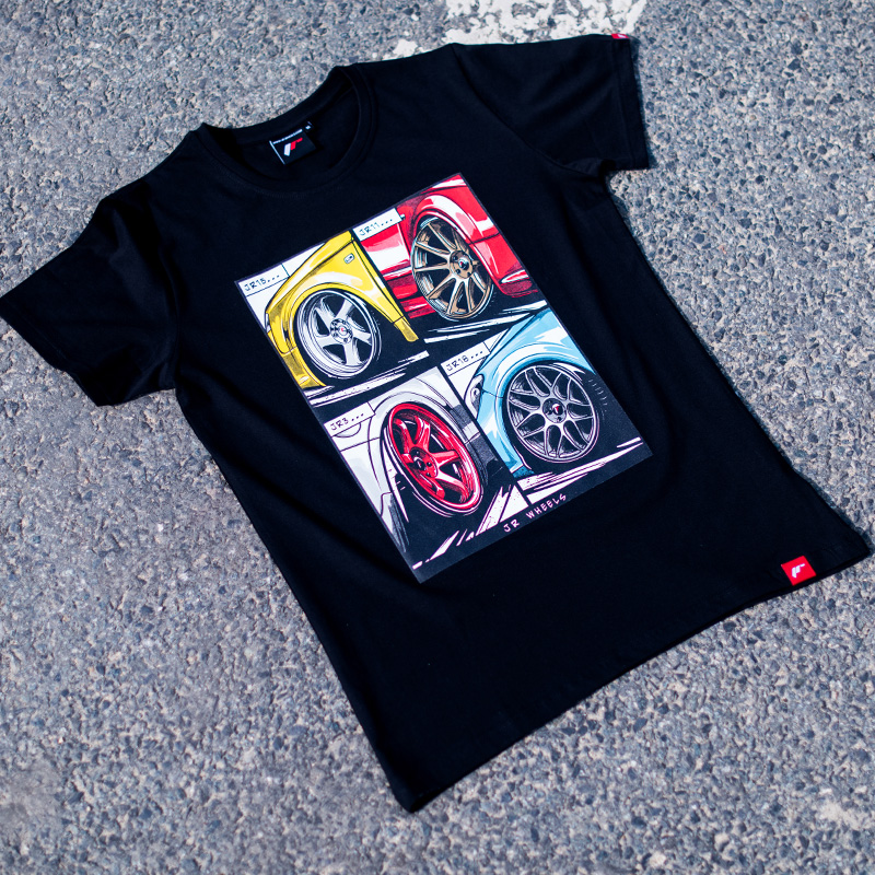 T-Shirt JR-20 Face Noir