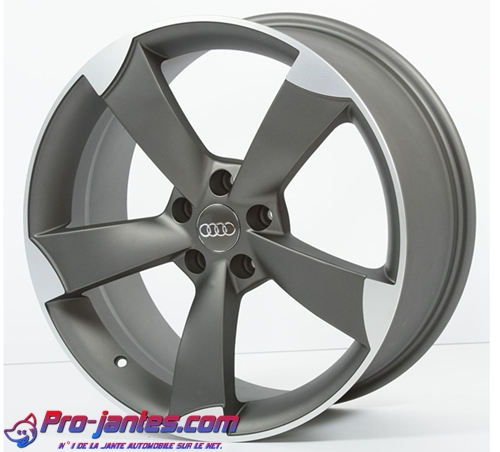 Jante Audi TTrs anthracite/polish Largeur 9x20-ET26-PCD 5X112-Alésage 66.6