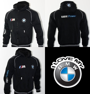 Veste BMW ///M-Power capuche Noir